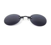 Sweeaau Retro Round Vintage Unisex Eyewear Nose Clip Metal Goggle Vintage Stickers Book