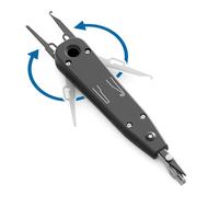 Sweeaau RJ11 RJ45 Telecoms Phone Wire Cable Punching Down Networking Tool Kits Crimping Tool Install Wire Stripping Cutter For Networking