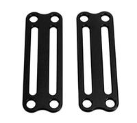 Sweeaau Stainless Scubas Diving Weight Belt Slider Buckles Fixing Buckles Weight Belt Keeper Webbing Retainers Scubas Diving Keeper