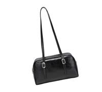 Sweeaau Stylish PU Handbag Zippers Shoulder Bag Luxurious Underarm Purse For Everyday Commutes And Social Gatherings Modern Work Shoulder Bag