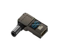 Sweeaau USB C To Direct Current PD100W Type C Female To Male Connector With Digital Display For Monitors Voltages Current Power Fast Charging Adapter