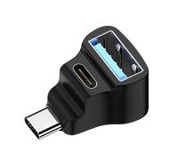 Sweeaau USB Type C Extension Adapter USB C Male To 2.0 Female Extender Converter Extended Data Sync Connector 20Gbps 100W Type Splitter Data Transfer Cable Hub For Laptops