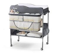 Sweeby Portable Baby Changing Table, Foldable Changing Table, Infant Changing Station, Waterproof Changing Table Top, Mobile Organizer for Nursery Accessories