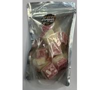 SWEEEEEETZ - COCONUT ICE/RASPBERRY RIPPLE - Pick and Mix Sweets - 1Kg Resealable Pouch