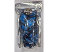 SWEEEEEETZ - MINI BLUE RASPBERRY SLICES - Pick and Mix Sweets - 1Kg Resealable Pouch