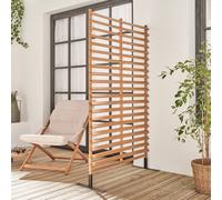 sweeek 100cm outdoor wooden screen in Brown sweeek Brown