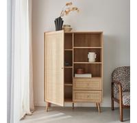 Sweeek - 101.5Cm Sideboard With Wood Effect Natural 101.5X39X139 Cm - Boheme