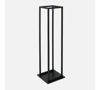 Sweeek - 112Cm Interior Vertical Log Rack Industrielle Black 33X27.5X112 Cm