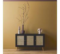 sweeek 120cm Sideboard Cabinet With Wooden Effect in Black sweeek Black