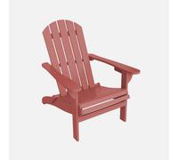 Swe cacia Wood Armchair With Armrests Kerina Terracotta 90X71X91.5 Cm