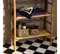 swe amboo Shelf 4 Levels W66 X D29cm X H135.5cm in Light Brown sweeek Light Brown
