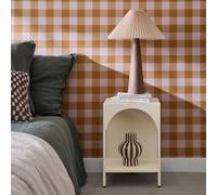 Swe edside Table Industrial-Style Steel Soho Beige 35X35X52 Cm