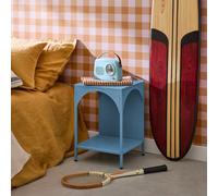 Swe edside Table Industrial-Style Steel Soho Grey Blue 35X35X52 Cm
