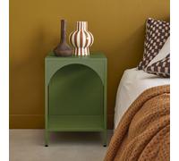 Swe edside Table Industrial-Style Steel Soho Khaki Green 35X35X52 Cm