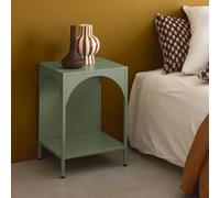 Swe edside Table Industrial-Style Steel Soho Light Green 35X35X52 Cm