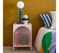 Swe edside Table Industrial-Style Steel Soho Pink 35X35X52 Cm