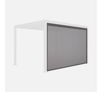 swe lind Aluminium 4m For Triomphe Pergola in Grey swe rey