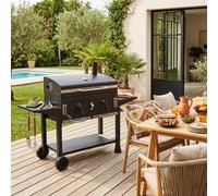 swe harcoal barbecue grill in Black swe lack