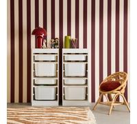 swe hildren's storage furniture 4 storage bins (Pack of 2) in White sweeek White