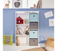 Swe hildren's Storage Unit With 4 Baskets Camille Blue 62X29.5X96 Cm