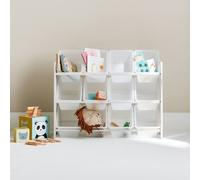 Alice's Garden Swe hildren's Toy Storage Unit Tobias White 84X29.5X60 Cm