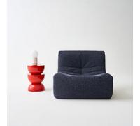 Sweeek - Coffee Table Side Table Bedside Table Metal With Glossy Finish Coral Pink 32X32X46.5 Cm - Coumba