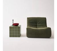 swe ubic coffee table, side table with matt ceramic-effect finish in Khaki sweeek Khaki