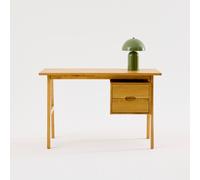 swe esk with 2 drawers hevea wood & oak veneer in Beige swe eige