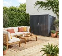 Swe ouble 1.75M² Galvanised Steel Dustbin Cover, Carembault, Anthracite, 1101X173X131 Cm