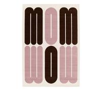 sweeek Indoor rug with pink & brown graphic pattern | Size: 120 cm x 170 cm sweeek Pink 120 cm x 170 cm