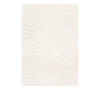 sweeek Interior rug cream embossed plant motif | Size: 200 cm x 290 cm sweeek Cream 200 cm x 290 cm