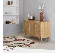 sweeek Interior shaggy rug, cream & multicoloured | Size: 160 cm x 230 cm sweeek Multicolor 160 cm x 230 cm