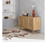 sweeek Interior Shaggy Rug Cream & Multicoloured | Size: 80 cm x 150 cm swe ream 80 cm x 150 cm