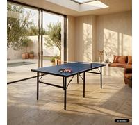 sweeek Medium indoor table tennis table with 2 bats & 3 balls in Blue swe lue