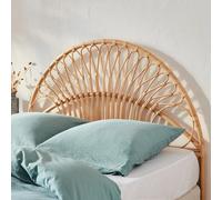 Sweeek - Natural Rattan Headboard Malacca 140X3X115 Cm