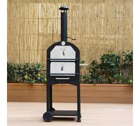 sweeek Outdoor Pizza Oven in Black swe lack