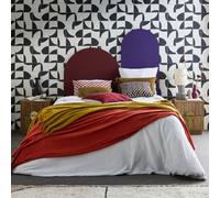 Sweeek - Pair Of Mango Wooden Effect 2-Drawer Bedside Tables 42X38X50 Cm - Celian