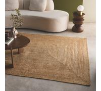 Sweeek - Rectangular Indoor Jute Rug Natural Padma Natural 80X150Cm