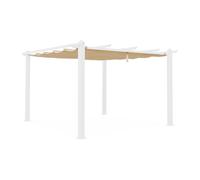 Sweeek. Replacement 3X4M Pergola Canopy Roof Condate Beige