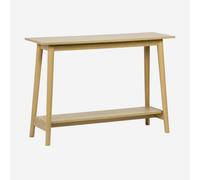 Sweeek. Scandinavian Ash-Effect Console 1 Shelf