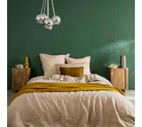 Sweeek - Set Of 2 Mango Wood Effect Bedside Tables Reversible Door - Pondi