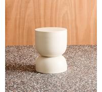 sweeek Side Table End Table Metal Bedside Table Ø32 X H42cm in Cream swe ream