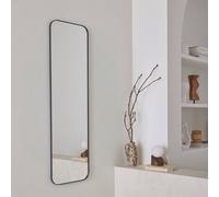 sweeek Steel rectangular mirror in Black | Size: 120 cm sweeek Black 120 cm