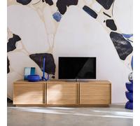 sweeek TV stand 3 doors 180cm wood decor in Beige sweeek Beige