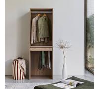 Alice's Garden Sweeek - Modular Open Wardrobe Rail Unit Modulo Natural 60X45X180 Cm