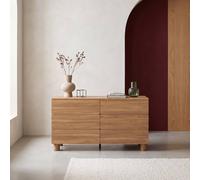 sweeek Wood decor chest of 6 drawers in Brown swe rown