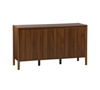 sweeek Wood decor sideboard 3 doors 140cm in Dark Brown sweeek Dark Brown
