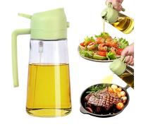 SweeHo Oil Sprayer for Cooking, 2 In 1 Oil Dispenser and Oil Sprayer (Green)