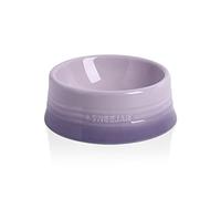 Sweejar Gradient Dog Bowl, Ceramic Dog Food Bowl for Medium Dogs and Cats, Porcelain Pet Bowl for Food and Water 510.3 g (Gradient Purple)