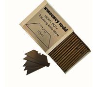 Sweeney Todd Heavy Duty Straight Blades Box of 100 for Trimming Vinyl, Carpet, LVT Flooring